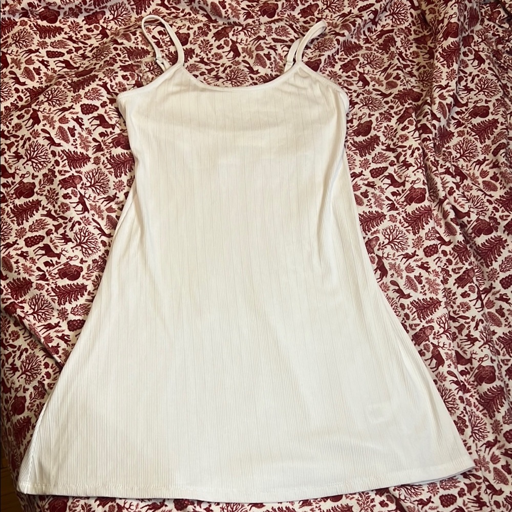 SO White Sleeveless Camisole Dress with Spaghetti Straps size XS